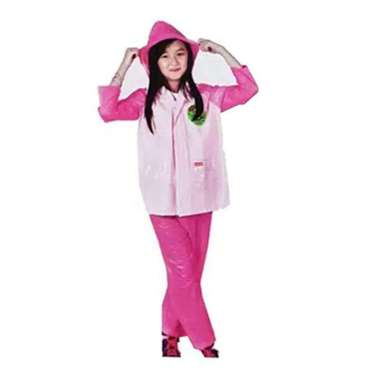 Jas Hujan Setelan Anak Nuovo Elmondo 302 Pink