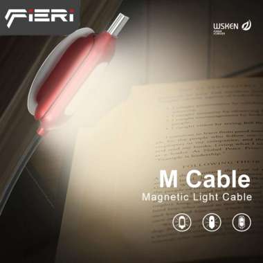 FieriWsken Magnetic Light Cable Kabel USB Type C Fast Charging 2 meter
