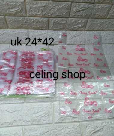 kantong plastik kresek asoi sedang MOTIF mega TERIMA KASIH HD24 uk24