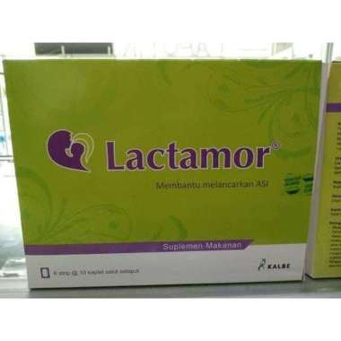 Lactamor - Box Isi 60 Membantu Melancarkan Asi Booster Melancarkan Asi