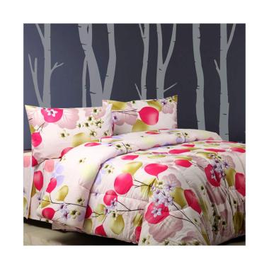 Sierra Green Sakura Bedcover dan Sprei Set