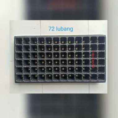 tray semai Pottray 72 lubang - tray nampan pembibitan