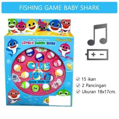 Mainan Pancingan Ikan Fishing Game | Fishing Game Baby Shark 6898