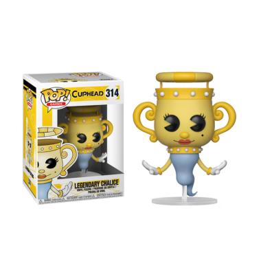 Funko POP! #314 Games Cuphead Legendary Chalice Action Figures