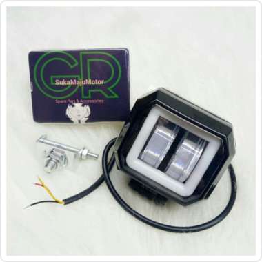 Lampu Tembak Led Daymaker Lampu Sorot kotak Daymaker 4327 universal ORIGINAL 100 % Multicolor