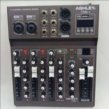 Mixer Audio ASHLEY Better 4 Original 4 CHANNEL MIXER BLUETOOTH - NEW