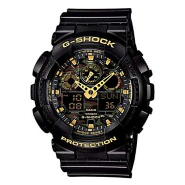CASIO ORIGINAL - CASIO G-SHOCK GA-100CF-1A9 - JAM TANGAN PRIA JAM PRIA - RUBBER G SHOCK GSHOCK CASIO