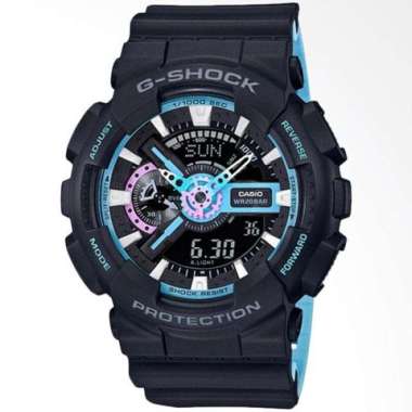 CASIO ORIGINAL - CASIO G-SHOCK GA-110PC-1ADR - JAM TANGAN PRIA JAM PRIA - RUBBER G SHOCK GSHOCK CASI