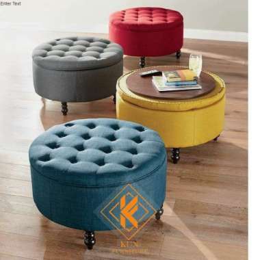 stool sofa / stool bundar /kursi sofa /