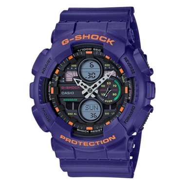 CASIO ORIGINAL - CASIO G-SHOCK GA-140-6ADR - JAM TANGAN PRIA JAM PRIA - RUBBER G SHOCK GSHOCK CASIO 
