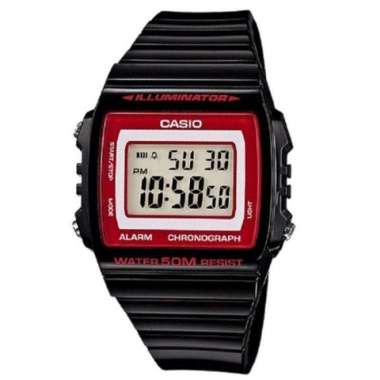 CASIO ORIGINAL - CASIO W-215H-1A2VDF - JAM TANGAN PRIA JAM PRIA - RUBBER CASIO W-215H-1A W 215H 1A 2