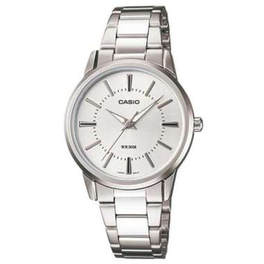 CASIO ORIGINAL - CASIO LTP-1303D-7AV - JAM TANGAN WANITA JAM WANITA - STAINLESS CASIO LTP-1303D-7A L