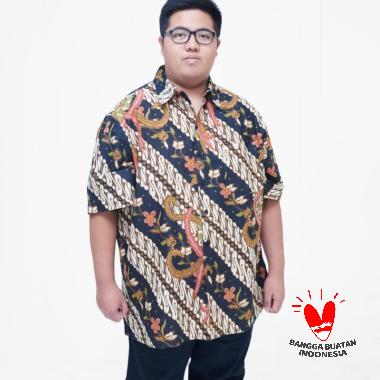 Julien Big Size 15956 Kemeja Batik Pria