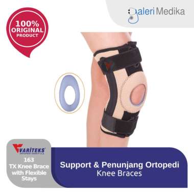 Pelindung Lutut Variteks 163 TX Knee Brace With Flexible Stays - Size XL