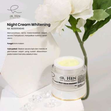 DR Hen - Cream Night Whitening, Acne ( By Athena Skincare ) WHITENING