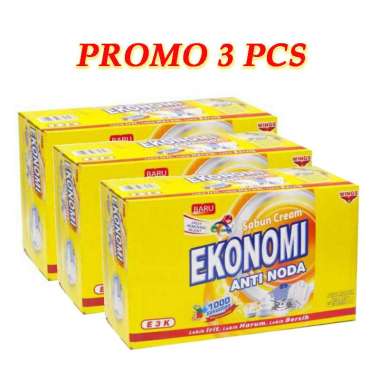 [PROMO 3 PCS] Sabun Kotak Ekonomi 3kg Kemasan Dus - Krim Ekonomi - Sabun Colek Ekonomi 2 kg