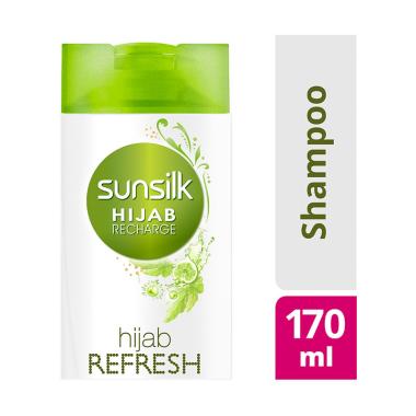 Promo Harga Sunsilk Hijab Shampoo Refresh & Anti Dandruff 170 ml - Blibli