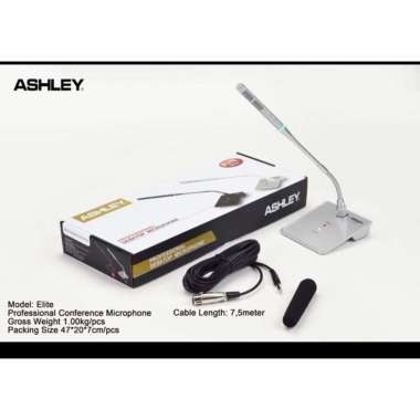 Mic Kabel Conference ASHLEY ELITE PROFESSIONAL MIC MEJA - PODIUM