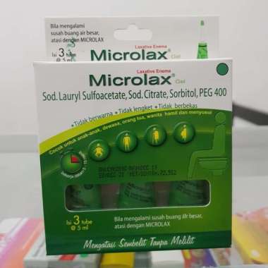 Microlax Gel Box/3 pcs - Laxative Enema