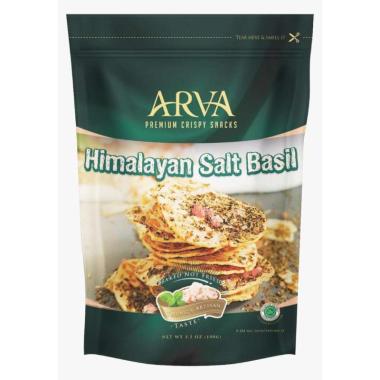 Arva Himalayan Salt Basil Crispy Tempe 80 gram