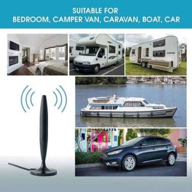 Alat Penguat SigNal Sinyal Antena Tv DVB-T2 Digital TV Antenna An2010 ORIGINAL 100 % Multicolor