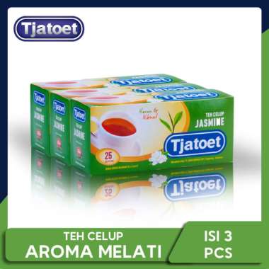 Tjatoet Jasmine 50gr [3 Box @25 kantong/ 2gr]