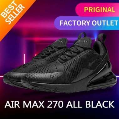 nike air 270 triple black