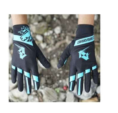 Avelio Darabel Bike Glove Full Finger - Sarung Tangan Sepeda Blue Tosca/XL