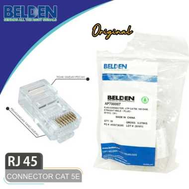 BELDEN CONNECTOR RJ-45 CAT5e ORIGINAL - DISASS JOGJA
