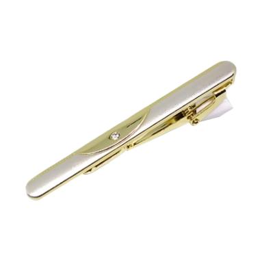Houseofcuff Pin Tie Gold Silver Bezel 09 Jepit Dasi