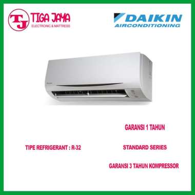 AC DAIKIN FTC25NV14 AC SPLIT DAIKIN 1PK R32 THAILAND NON INVERTER