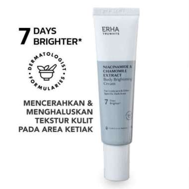 ERHA Truwhite Body Brightening Cream 30g - Cream Ketiak Dari ERHA - Krim Pencerah Ketiak Hitam ERHA 