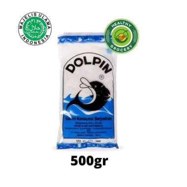 Garam Dolpin 500gr / Garam Dapur Konsumsi Beryodium / Yodium
