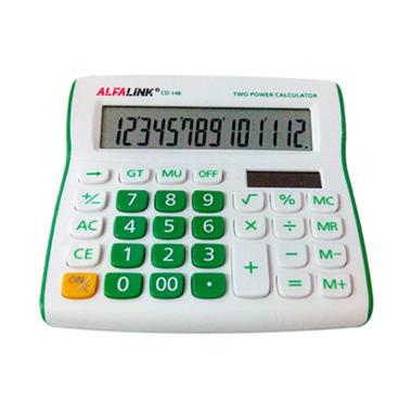 Alfalink CD 14B Kalkulator Green
