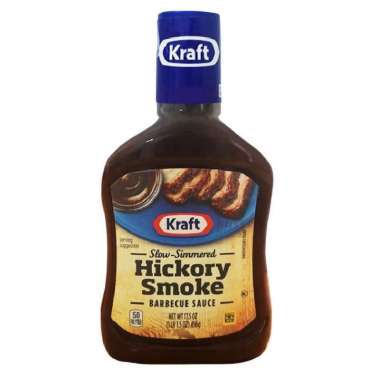 Promo Harga Kraft Barbecue Sauce Hickory Smoke 496 gr - Blibli