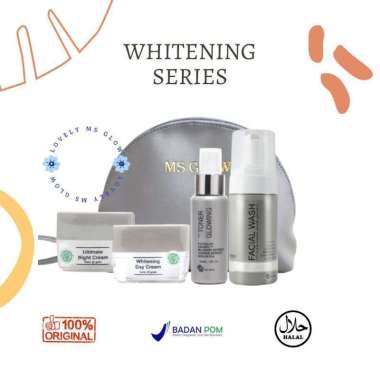 Ms Glow Paket Whitening Series / Paket Whitening Series Ms Glow