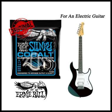 Senar Gitar Electric Ernie Ball Slinky Cobalt 8 38 Original
