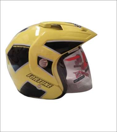 Helm GP Delta Motif Fortune Yellow Black