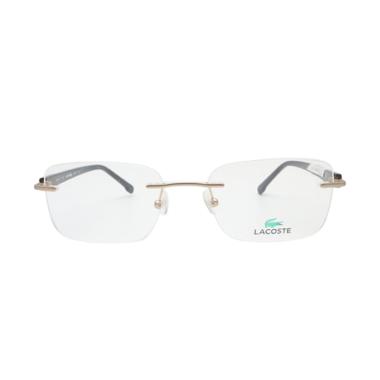 Lacoste LA 2181 C714 Kacamata Wanita - Black Gold - Black/ Gold