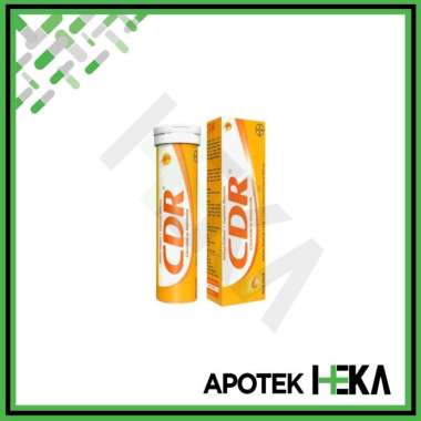 CDR Calcium D Redoxon Effervescent Isi 15 Tablet - Rasa Jeruk Mandarin