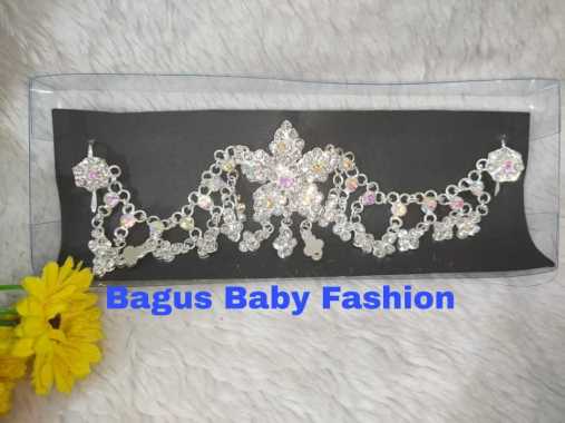 Bros / Bross Blangkon Kenanga Zirconium Mewah Silver