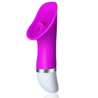 Tongue G-spot dildo vibrator clitoral stimulation massager sex toys suitable for women men Purple