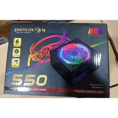 Imperion 550W LED RGB 6PIN Power Supply