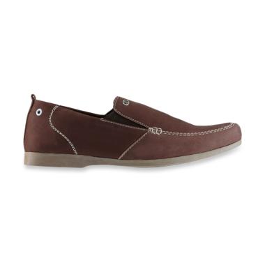 Jual Sepatu Kulit Asli Pria Casual Slip On Online Baru Harga