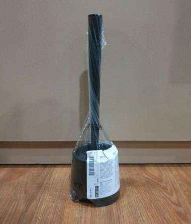 Ikea Bolmen Tempat Dan Sikat Wc Sikat Toilet Hitam