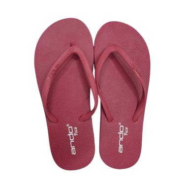Ando Nice Ladies Sandal Jepit Wanita - Pink Fuxia