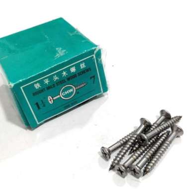 Paku Sekrup Kayu CHW 1-1per4 inch x 7 Inch atau Wood Screw - A167