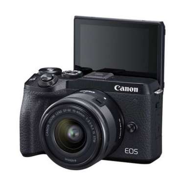 harga Kamera Mirrorless Canon Eos M6 Kit 15-45Mm Is Stm - Canon Eos M6 Blibli.com