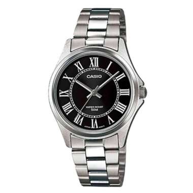 CASIO ORIGINAL - CASIO LTP-1383D-1EVDF - JAM TANGAN WANITA JAM WANITA RO - STAINLESS STEEL CASIO LTP