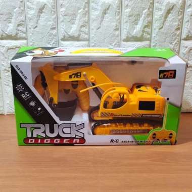Mainan RC Excavator Truck Digger Remote Control Beko